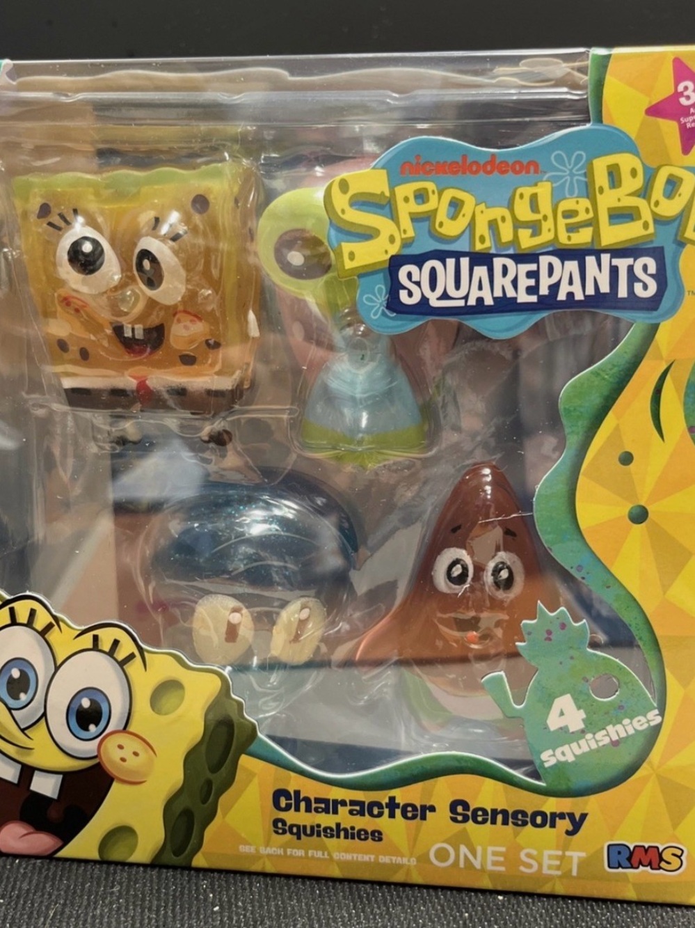 SpongeBob SquarePants Multicolor Character Sensory Squishies